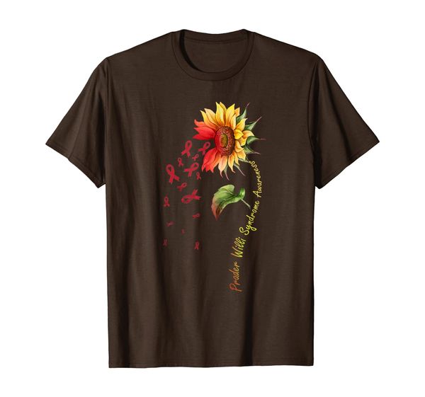 

Prader Willi Syndrome Awareness Sunflower Shirt, Mainly pictures