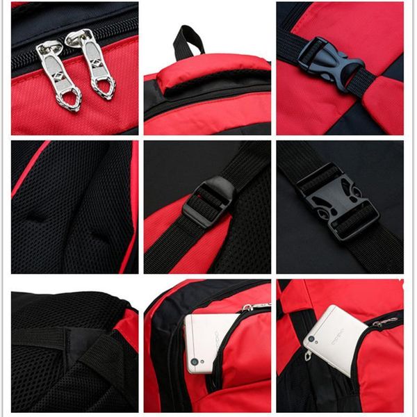 

backpack 75l oxford backpacks men travel back pack outdoor sports bags trekking rucksack climbing hiking camping for male