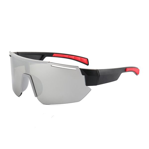

2021 new designers outdoor sport riding cool goggles cycling uv400 rimless sunglasses eyewear riding goggles windproof sunglasses, White;black