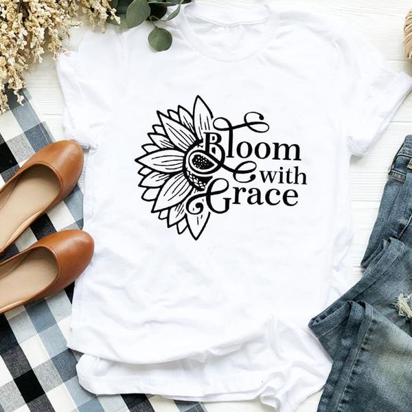 

women lady summer autumn letter mujer camisetas clothing print womens clothes shirt t tee for tshirt female graphic t-shirt, White