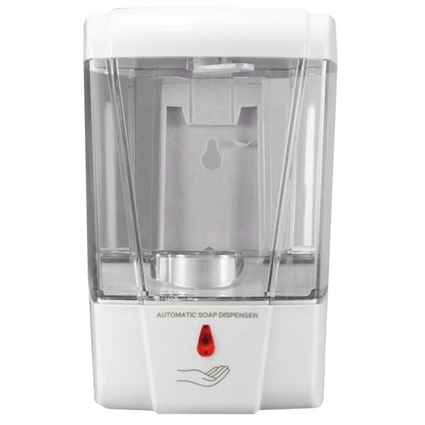 

liquid soap dispenser 600ml automatic wall mounted hand with ir sensor lotion pump for home, el