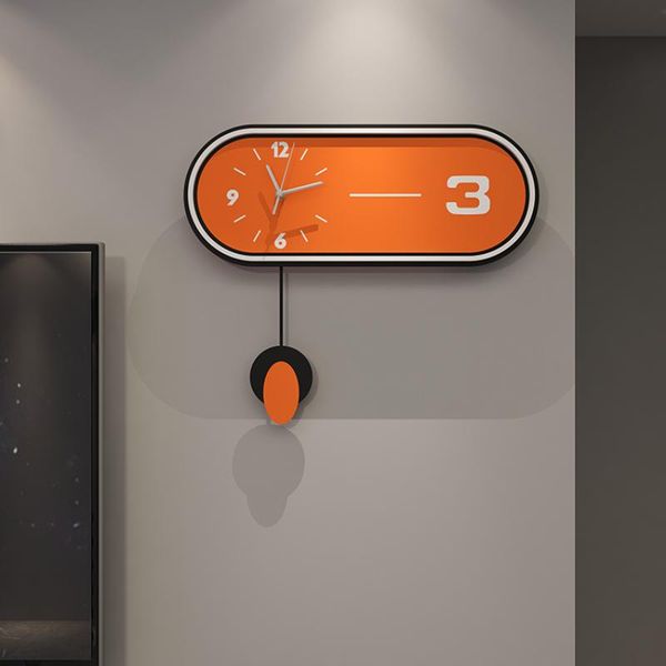 

wall clocks luxury creative clock fashion modern design living room silent bedroom decoration reloj de pared home decor bc