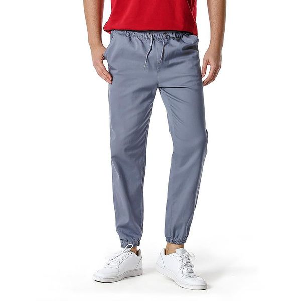

men's pants mens joggers drawstring running sweatpants streetwear casual slim fit workout athletic trousers with pockets lounge wear, Black