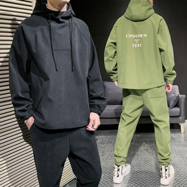 

fashion tracksuit men luxury joggers tracksuit hoodies men jacket plus size trainingspak mannen men's clothing by50tz, Gray