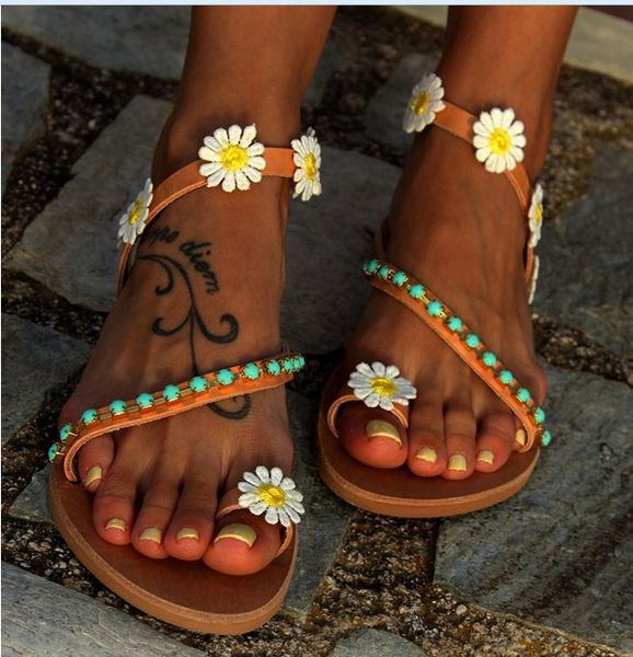 

sandals women fashion peep toe buckle design wear-resistant roman summer beach flat bottomed large size 43, Black