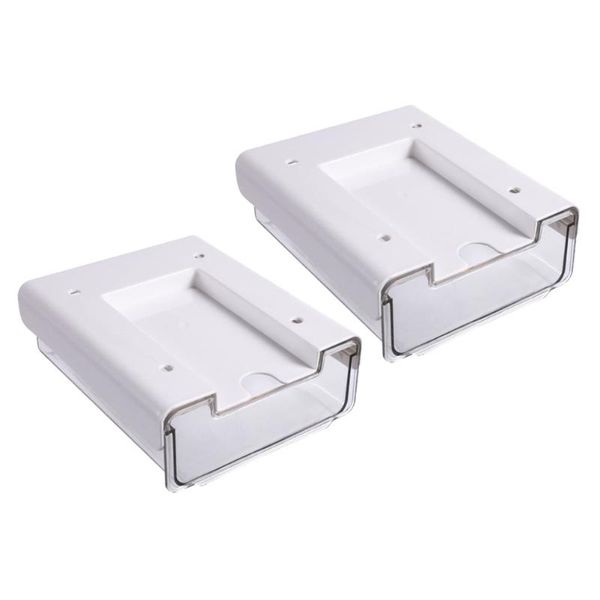 

storage drawers 2pcs under desk drawer organizer deskbox office pen holder