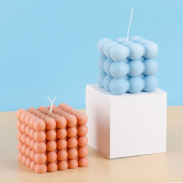 

craft tools silicone candle molds for crafts 3d cube handmade making moulds