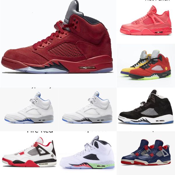 

umpman 5 union 4 mens basketball shoes university blue stealth 2.0 cactus jack white cement bred trainers men sports sneakers 30nfrw