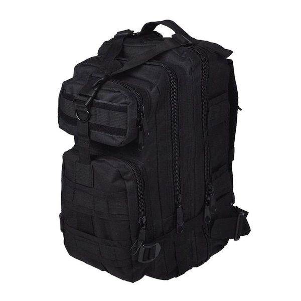 

outdoor bags men backpack military camping hiking hunting trekking (black)