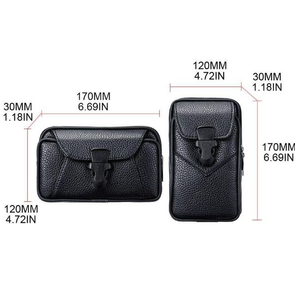

waist bags k5da vintage pu leather bag belt loop holster carry phone pouch wallet case