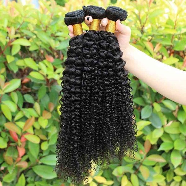 

jerry human remyhair bundles curly, Black