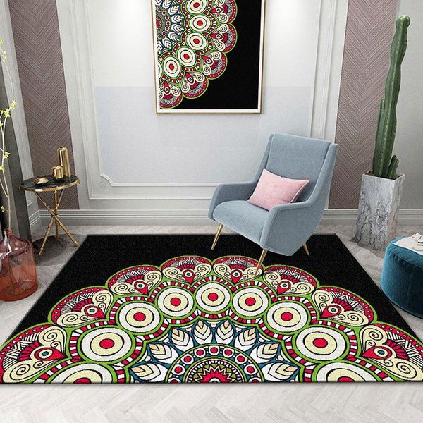 

carpets european retro classic mandala ethnic style carpet el family bed living room bedroom floor mats can be customized