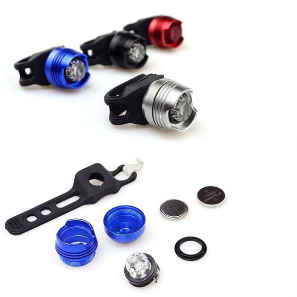 

bike lights bicycle tail light aluminum alloy warning accessories highlight
