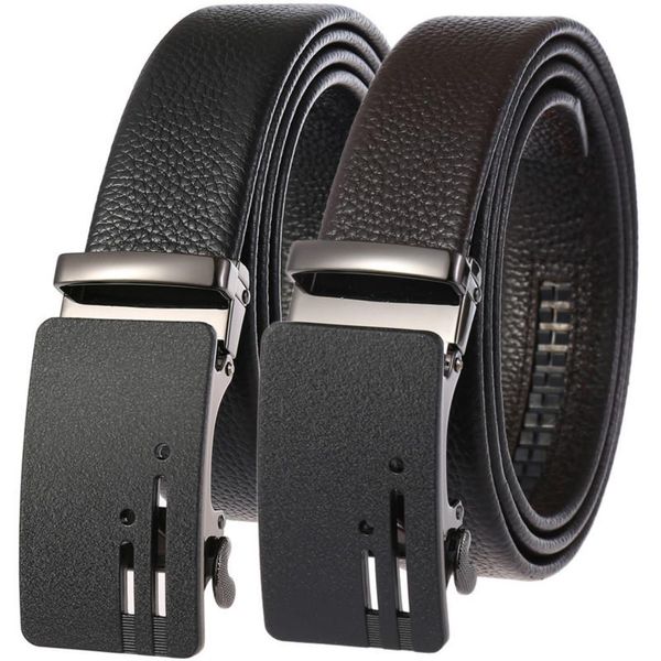 

belts luxury quality designer belt mens cowhide buckles the automatically sell like cakes, Black;brown