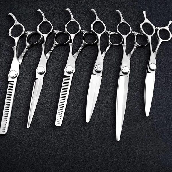 

hair scissors vg-10 damascus professional 6 inch hairdressing laser razor blade cutting thinning barber shears