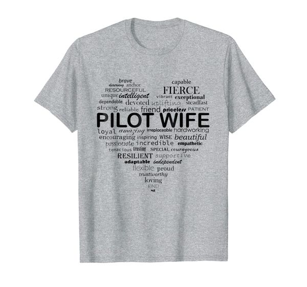 

just winging it: what a pilot wife is made of aviation tee, White;black