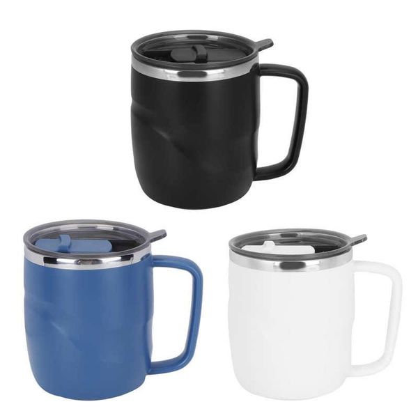 

cup for beer milk drink mug 400ml coffee mug stainless steel anti-scalding water cup with lid for home office wonderful
