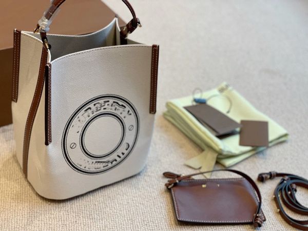 

designer luxury storage bag ladies canvas bucket portable messenger shoulder