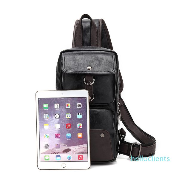 

retro one shoulder messenger fashion chest bag