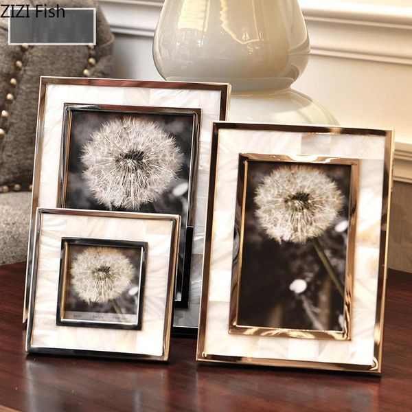 

frames classical european alloy po frame 6/7 inch dressing table bedside deskhome decoration wedding gala gift