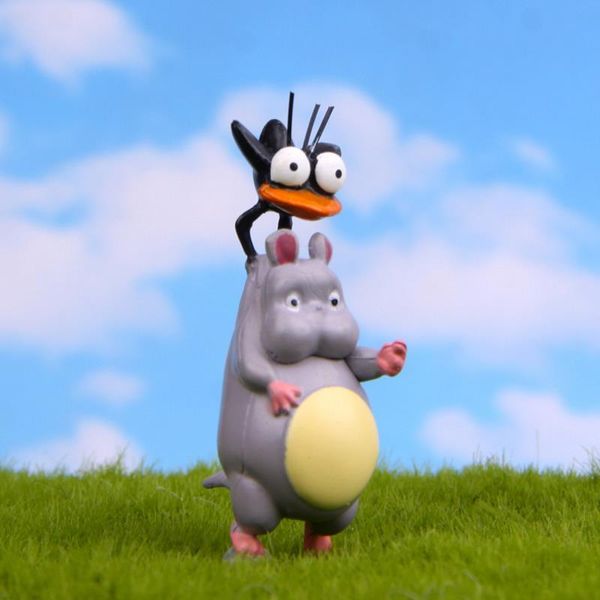 

1 pc new chihiro fly mouse garden decoration miniatures terrarium figurines anime action figures toys c0220