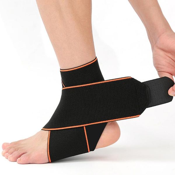 

ankle support breathable brace adjustable anti-skid foot heel cover protective warps, Blue;black