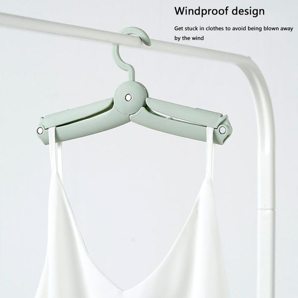 

hangers & racks plastic folding clothes rack travel portable home storage foldable magic support for drying