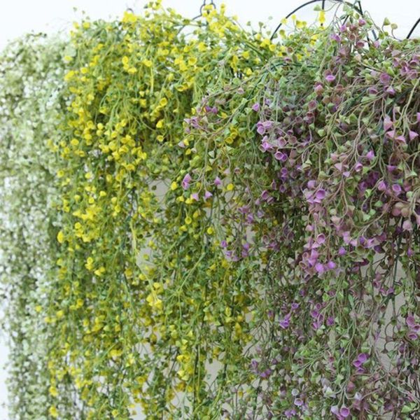 

wedding party artificial flower hanging ivy garland plants vine fake foliage floral wisteria home decor