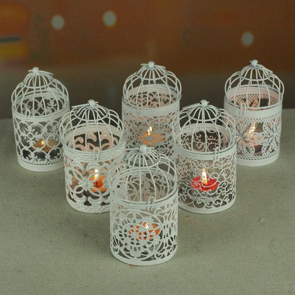 

candle holders 95 hollow holder candlestick tealight hanging lantern bird cage vintage wrought