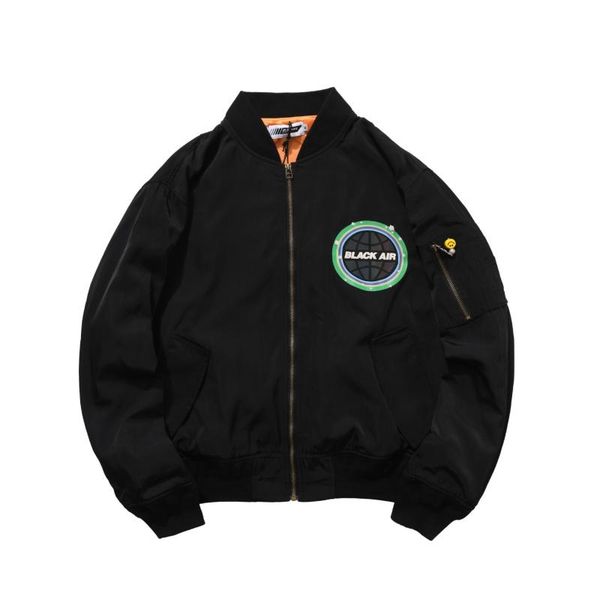 

men's jackets spring men autumn oversize jacket high street planet loose letter fashion korean design coat casual windbreaker, Black;brown