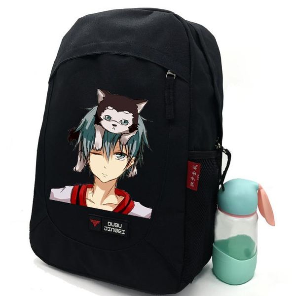 

backpack kurokos basket kuroko tetsuya cute cartoon character bookbag fashion travel roomy casual business school bags
