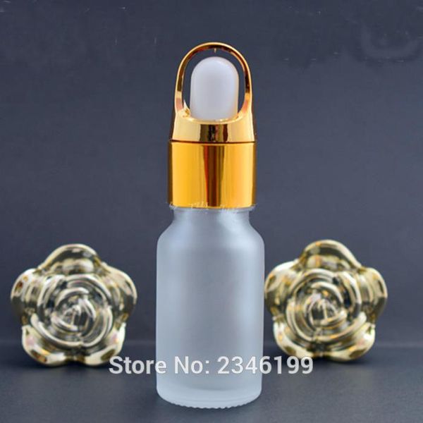 

10ml 10g frosted glass bottle with pipette dropper, essential oil bottle, packing bottle, cosmetic glass 30 pieces/lot