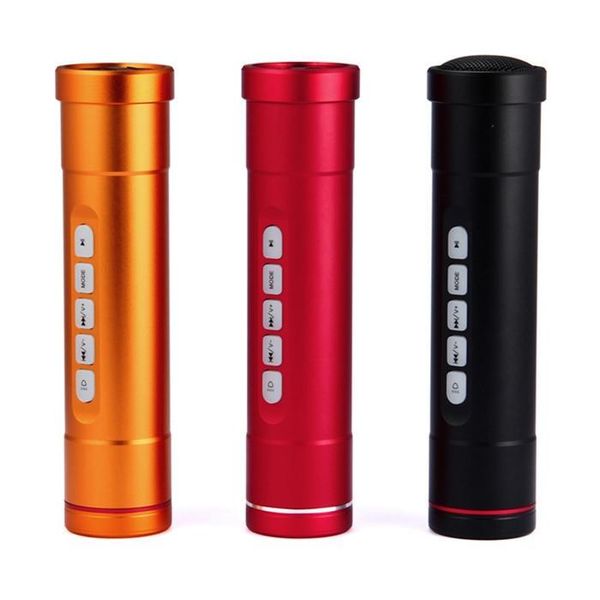 

bike outdooors speaker light powerbank mountain bicycle lamps support tf card