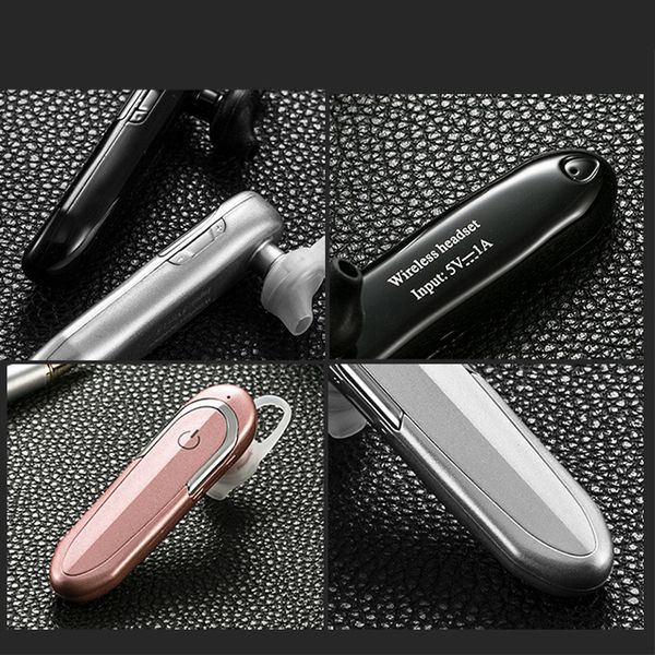 

bluetooth earphone with microphone 32 hours talk time wireless headset sweat-proof sport music earbuds long last earpiece