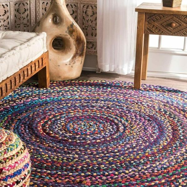 

carpets cotton rug handmade reversible modern living area carpet home decor outdoor rugs room
