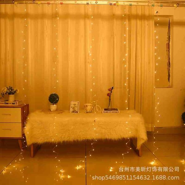 

copper button battery box led copper wire flowers cake gift decoration string lamp