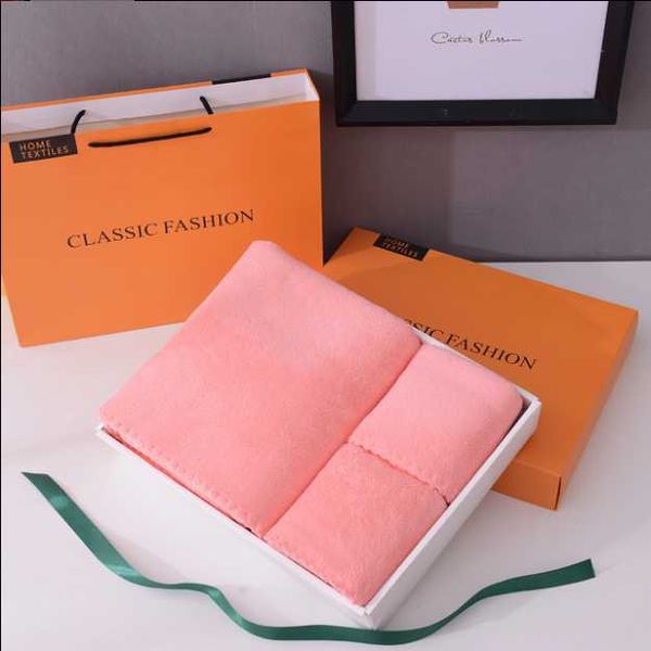 

towel coral velvet gift box bath set soft absorbent activity handy