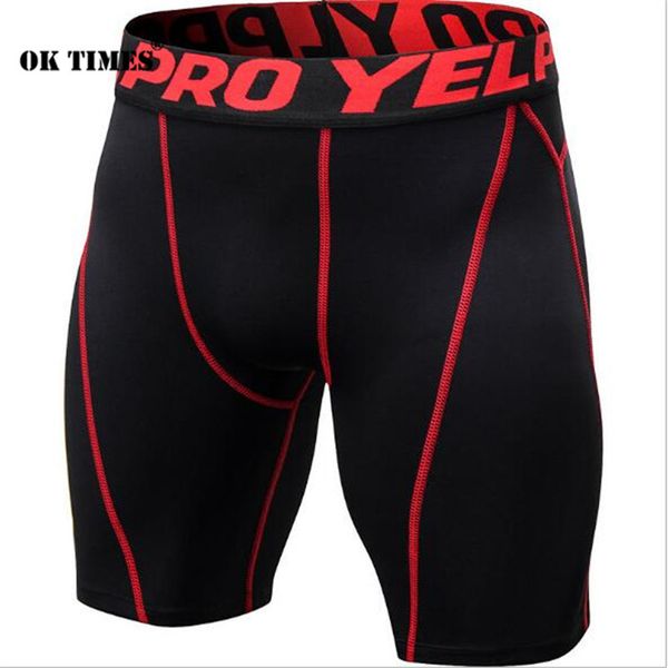 

#1054 men boys high elasticity yoga athletic running sports gym compression tights sweat wicking quick dry shorts eu xs~xxl c0222, White;black