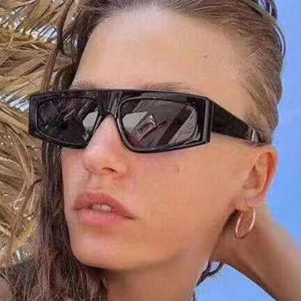 

sunglasses 2021 retro women men vintage square brand design uv400 eye sun glasses shades for, White;black