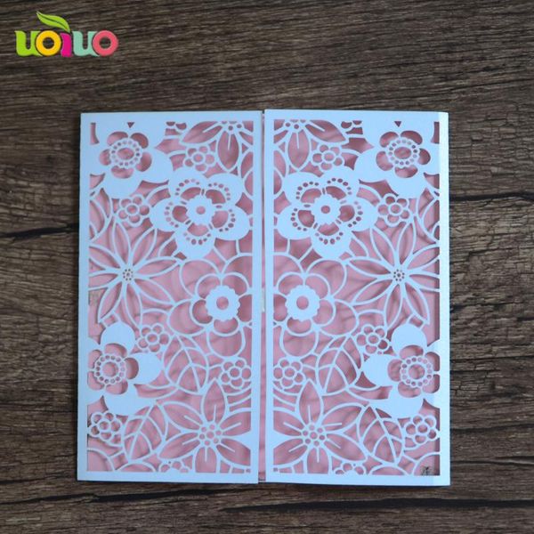 

greeting cards 50set inc17 gold white laser cut luxury wedding invitations card elegant lace favor event & party supplies