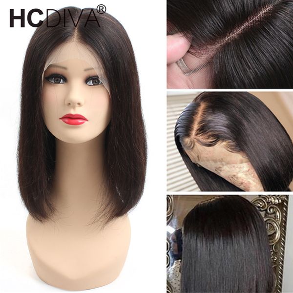 

short bob lace front wig 13*1lace wig14inch blonde brazilian remy human hair wig 150% straight lace wig pre plucked with baby hair, Black