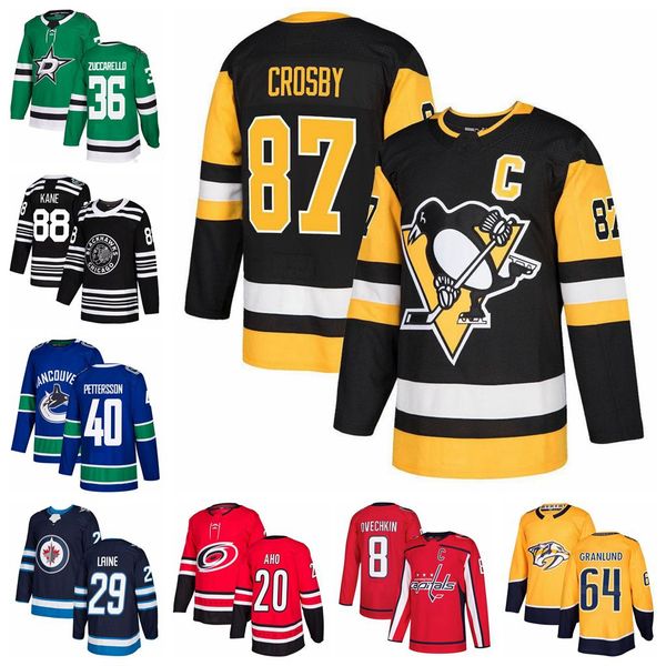 

edmonton oilers hockey jerseys 97 connor mcdavid vegas golden knights 29 marc-andre fleury 8 alex ovechkin 87 sidney crosby jersey mens, Black;red