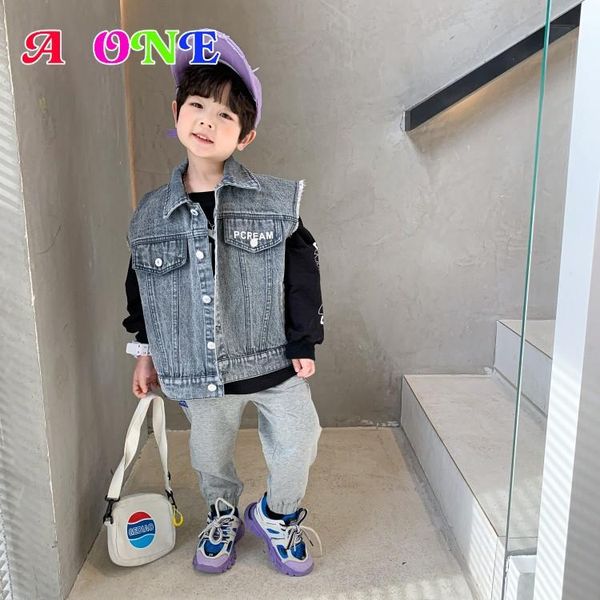 

waistcoat spring autumn cowboy vest baby clothes kids fashion letter retro cycling jacket clothing 2t to 12t yrs, Camo