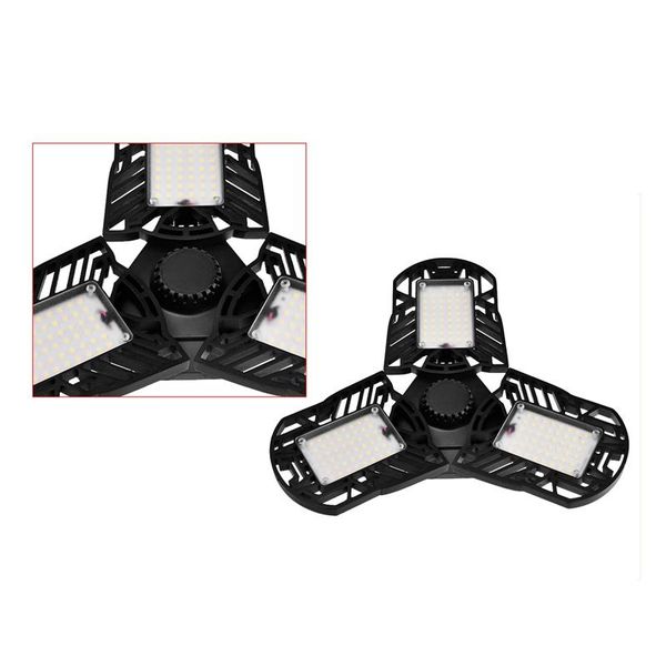 

interior&external lights 60w led garage deformable overhead basement adjustable lamp 6000lm super light