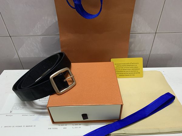 

2021 belts luxury belts mens womens belt brand casual with monster smooth buckle novelty belt width 38mm with box, Black;brown