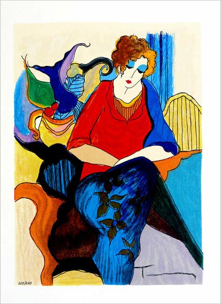 

artworks waiting home decor handpainted &hd print oil painting on canvas wall art canvas picture 210306