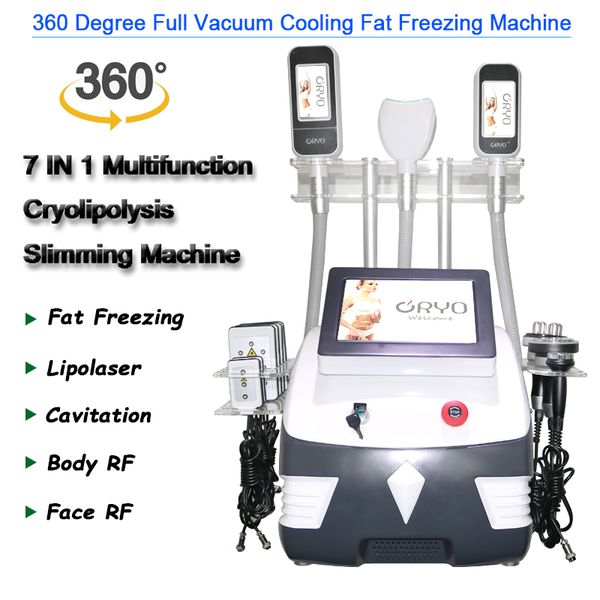 cavitazione corpo macchina dimagrante cool tech grasso congelamento sistema laser lipo apparecchiature di bellezza sottovuoto RF