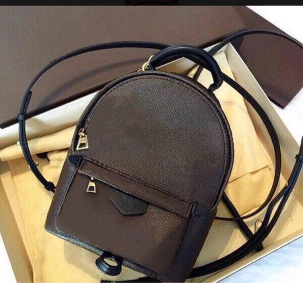 

wholesale brand designer new women's palm springs mini backpack children backpacks women printing pu leather mini school bags good_sell