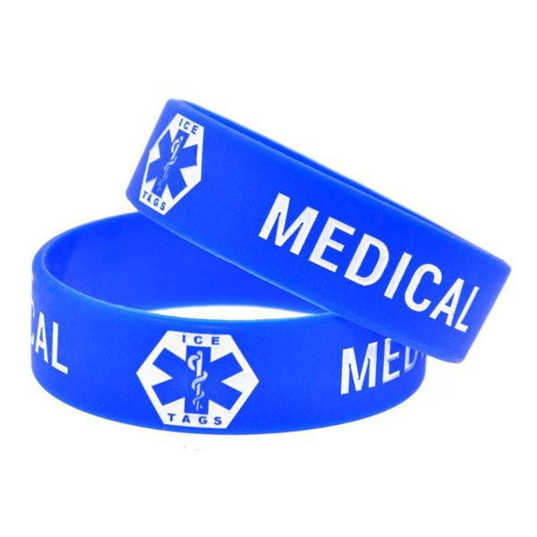 

charm bracelets 1pc debossed symbol silicone wristband size, Golden;silver