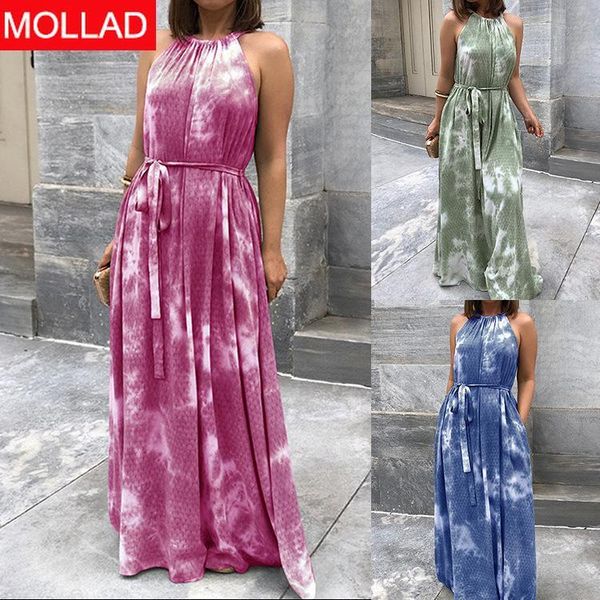 

casual dresses 2021 summer dress european and american foreign trade a- line loose sleeveless, Black;gray